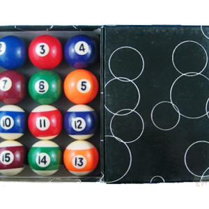Numbered Pool Balls 2"