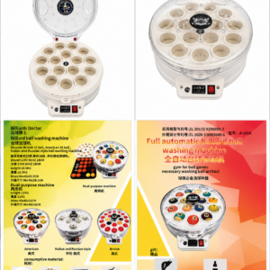 Full Automatic Billiard Ball Washing Machine